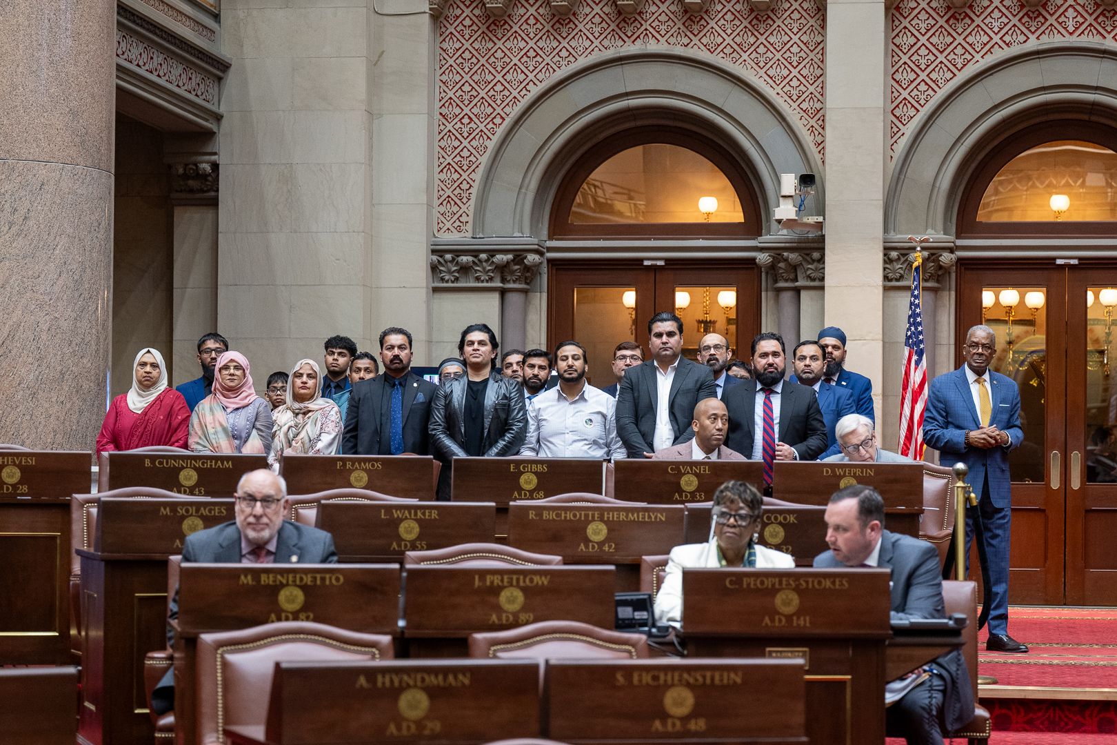Brooklyn Emerge Joins New York State Assembly for Eid Celebration